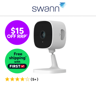 Swann EVO 2K Indoor Wi-Fi Camera Product Image