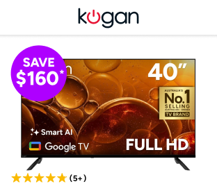 Kogan 40" LED Full HD Smart AI Google TV Product Image