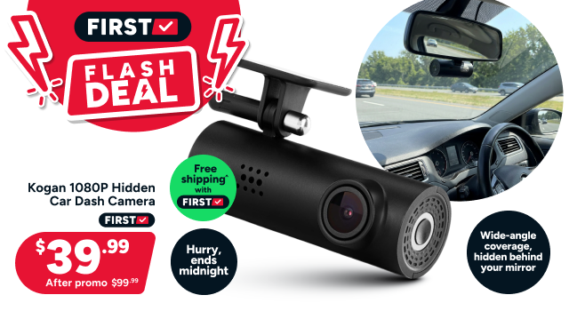 Kogan 1080P Hidden Car Dash Camera