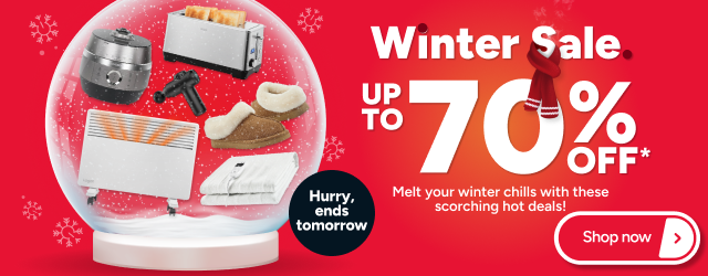 Winter Sale - Ends Tomorrow