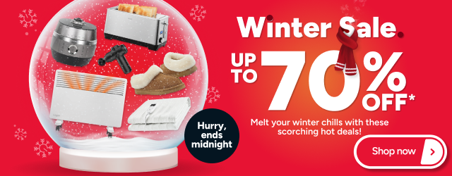 Winter Sale - Ends Midnight 
