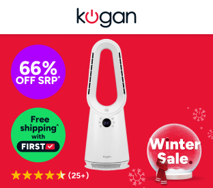 Kogan SmarterHome™ Bladeless Fan and Heater Product Image