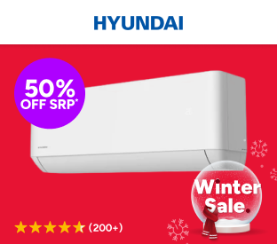 Hyundai 2.6kW Inverter Smart Split System Air Conditioner (Reverse Cycle) Product Image