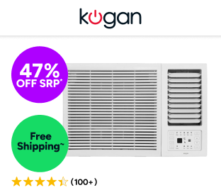 Kogan 2.7kW Window Air Conditioner (Reverse Cycle) Product Image