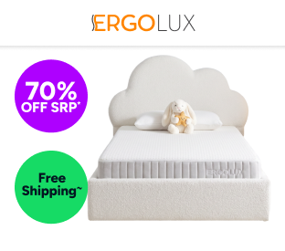 Ergolux Junior Kids Mattress with Zip-off Topper (King Single) Product Image