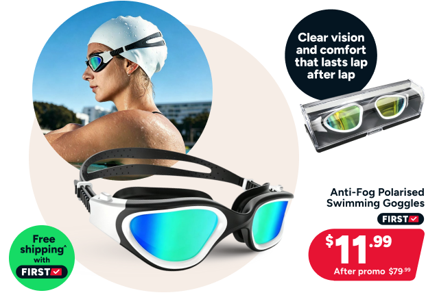 Anti-Fog Polarised Swimming Goggles