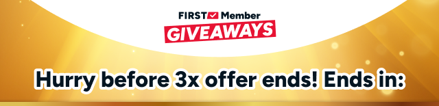 FIRST Member Giveaways