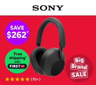 Sony WH-1000XM5 Wireless Noise Cancelling Headphones (Black) Product Image