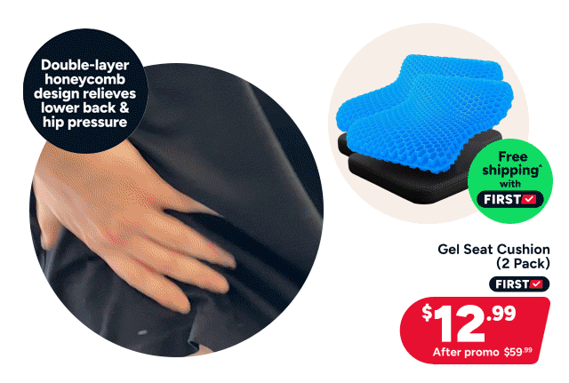 Gel Seat Cushion (2 Pack)