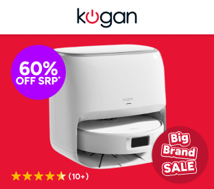 Kogan SmarterHome™ LX20 Pro Omni Robot Vacuum and Mop with Self-Cleaning and Drying Product Image