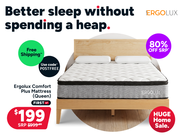 Ergolux Comfort Plus Mattress (Queen)