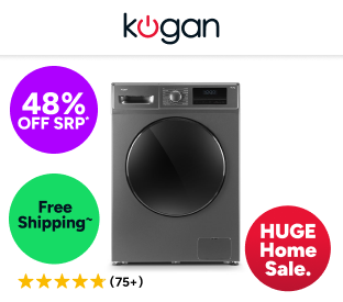 Kogan 10kg Front Load BLDC Inverter Washing Machine (Graphite) Product Image