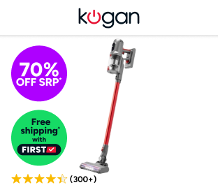 Kogan MX9 Cordless Stick Vacuum Cleaner Product Image