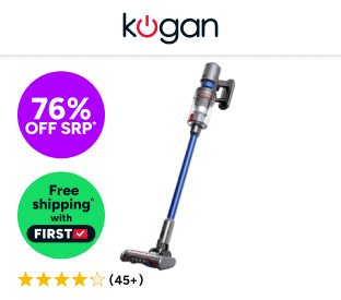 Kogan Z15 Pro Cordless Stick Vacuum Cleaner Product Image