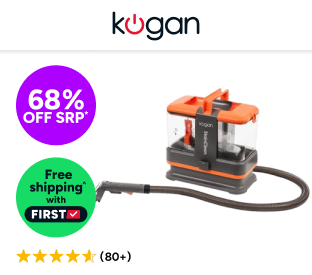 Kogan StainClean Lightweight Carpet and Upholstery Spot Cleaner Product Image