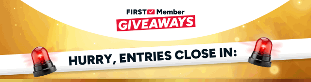 FIRST Member Giveaways