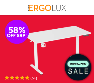 Ergolux Electric Dual Motor Standing Desk 140 x 70cm Product Image