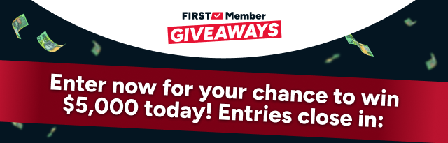 FIRST Member Giveaways