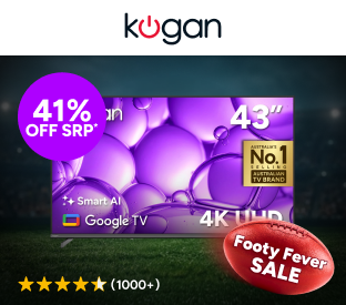 Kogan 43" LED 4K Smart AI Google TV Product Image