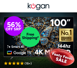 Kogan 100" Mini-LED QLED 4K 144Hz Smart AI Google TV Product Image