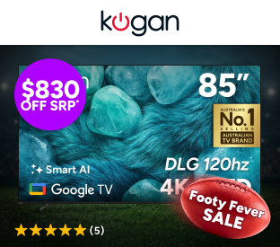 Kogan 85" QLED 4K Smart AI Google TV Product Image