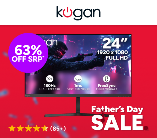 Kogan 24" Full HD 180Hz 1ms FreeSync Gaming Monitor Product Image