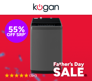 Kogan 6kg Top Load Washing Machine (Grey) Product Image