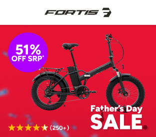 Fortis Shimano 7-Speed 20" Fat Tyre Foldable Electric Bike Product Image