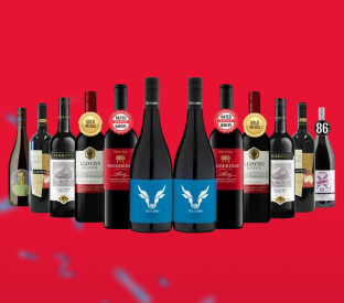 Stellar Premium Red Wines Mixed - 12 Bottles With Silver Medal Wine Product Image