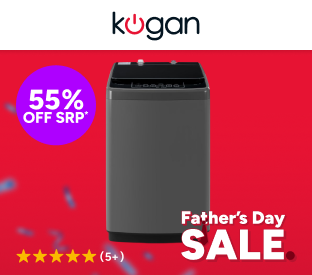 Kogan 6kg Top Load Washing Machine (Grey) Product Image