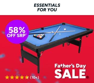 7ft Portable Folding Billiard Pool Table (Tournament Blue) Product Image