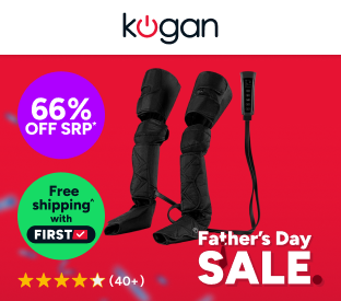 Kogan Air Compression Full Leg Massager Product Image