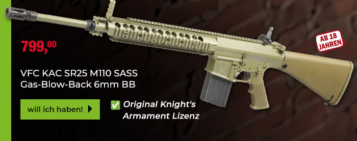 VFC KAC SR25 M110 SASS