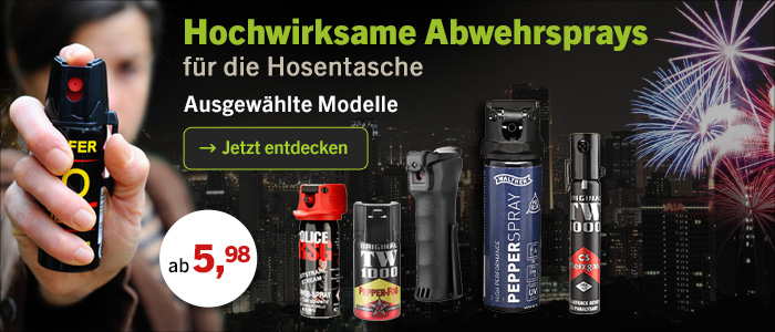 Linkgrafik zur Kategorie Pfefferspray