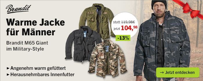 Linkgrafik zu Produkt Brandit M65 Jacke