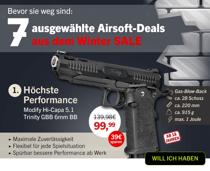 Linkgrafik zu Produkt Modify Hi-Capa 5.1 Trinity GBB 6mm BB