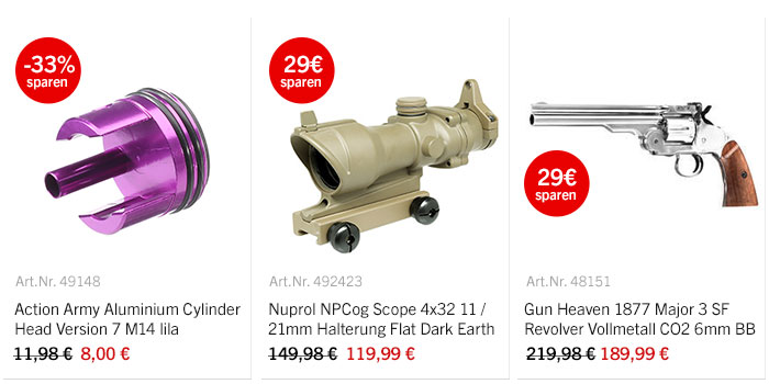 Linkgrafik zu Airsoft Sale