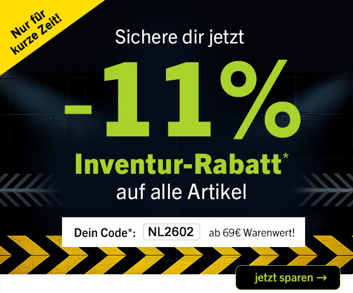 Linkgrafik zur Aktion 11 Prozent Inventur Rabatt