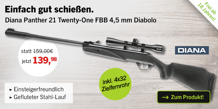 Linkgrafik zu Produkt Diana Panther 21 4,5mm Diabolo