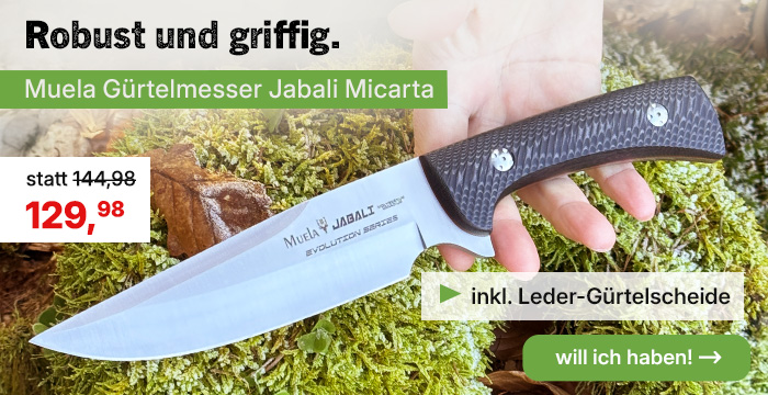 Linkgrafik zu Produkt Muela Gürtelmesser Jabali Micarta