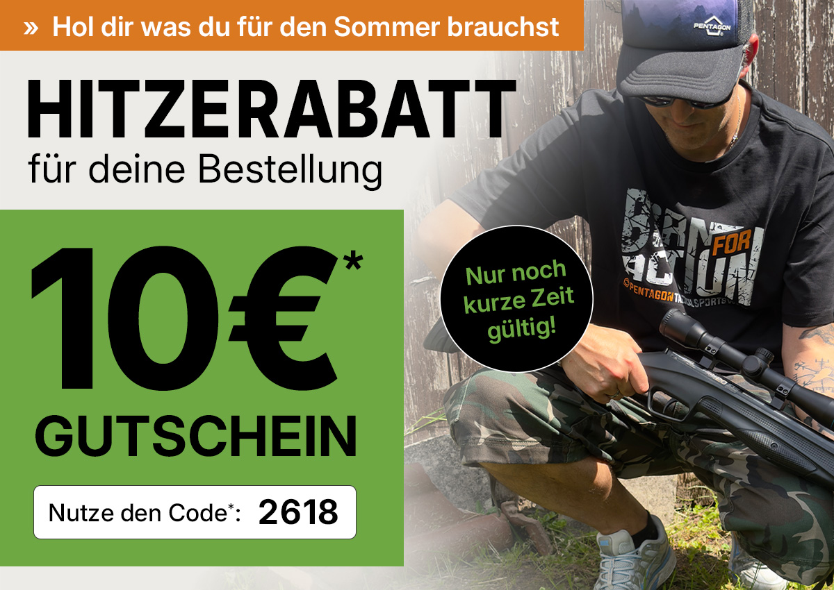 Hitzerabatt Aktion – 10 Euro Rabatt