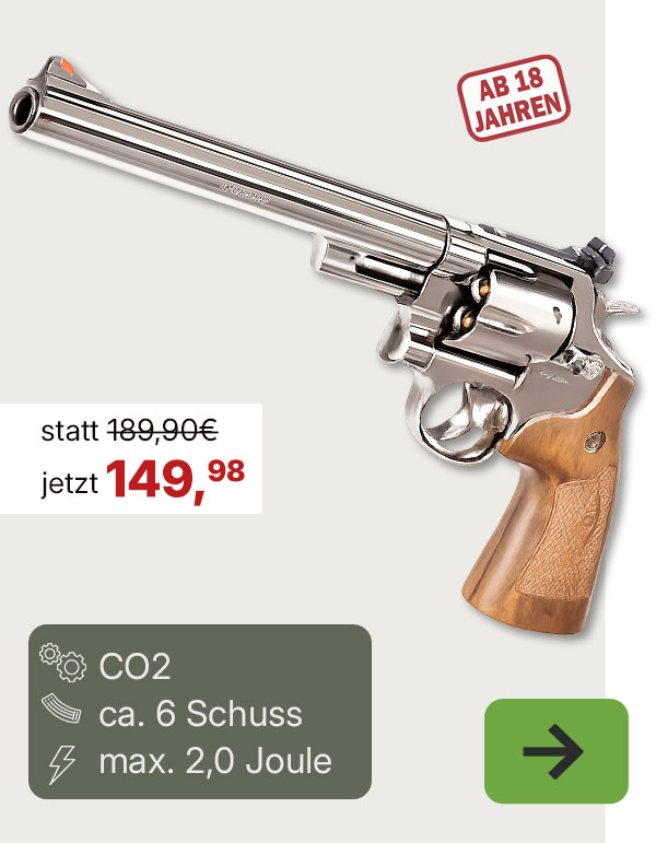 Smith & Wesson Model 29 CO2 Revolver 6mm BB