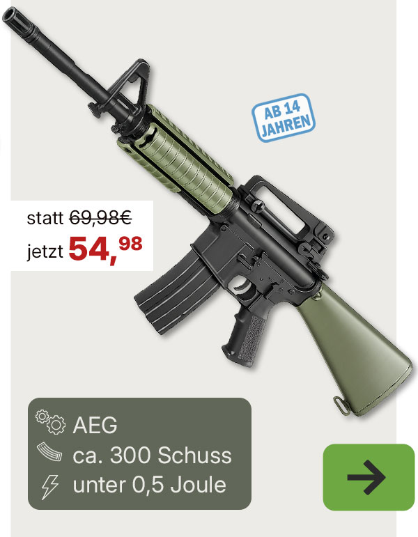Double Bell M4A1 RIS Rifle Super Sportline AEG 6mm BB