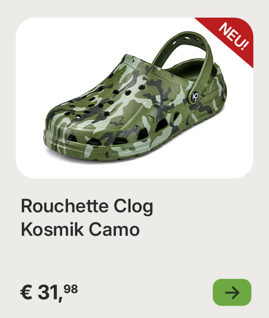 Rouchette Clog Kosmik Camo