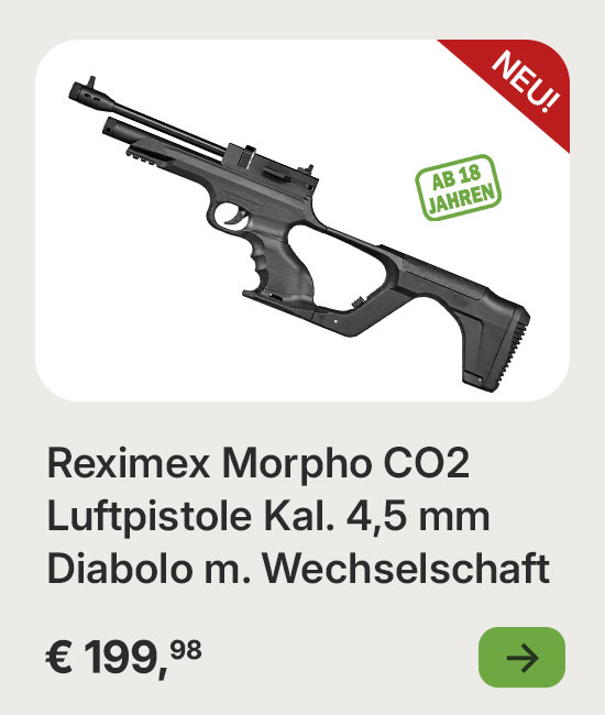 Reximex Morpho 4,5 mm Diabolo mit Wechselschaft