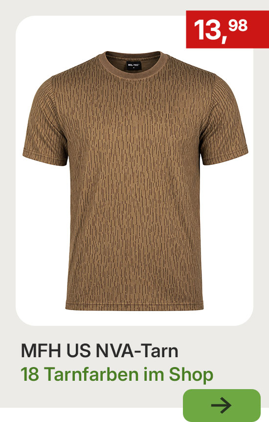 MFH US T-Shirt in NVA-Tarn