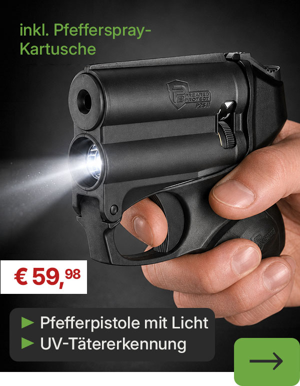P2P PGS II Kit mit Taschenlampe, inkl. 11 ml Kartusche