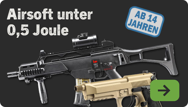 Airsoft bis 0,5 Joule