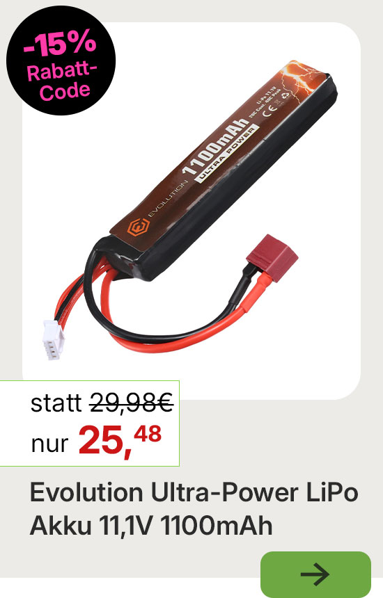 Evolution Akku 11,1V 1100mAh