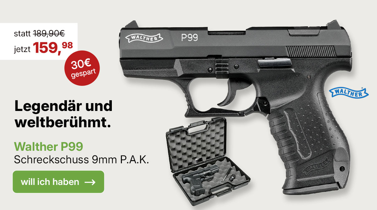 Walther P99; Topseller im Shop